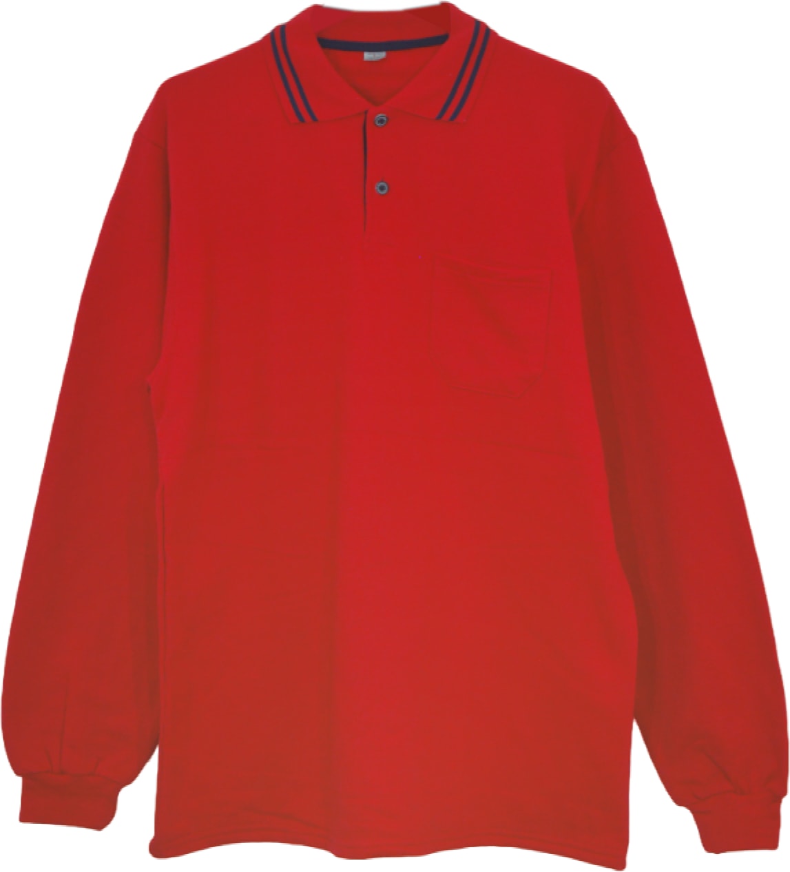 Erkek Standart Polo Yaka Uzun Kol Ihraç Fazlası T-Shirt