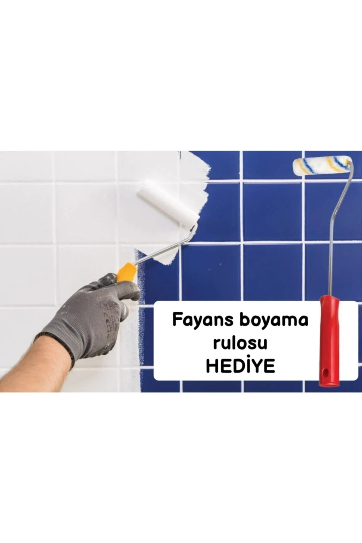 Fayans Boyası Kullanıma Hazır Ceramica 0.75lt