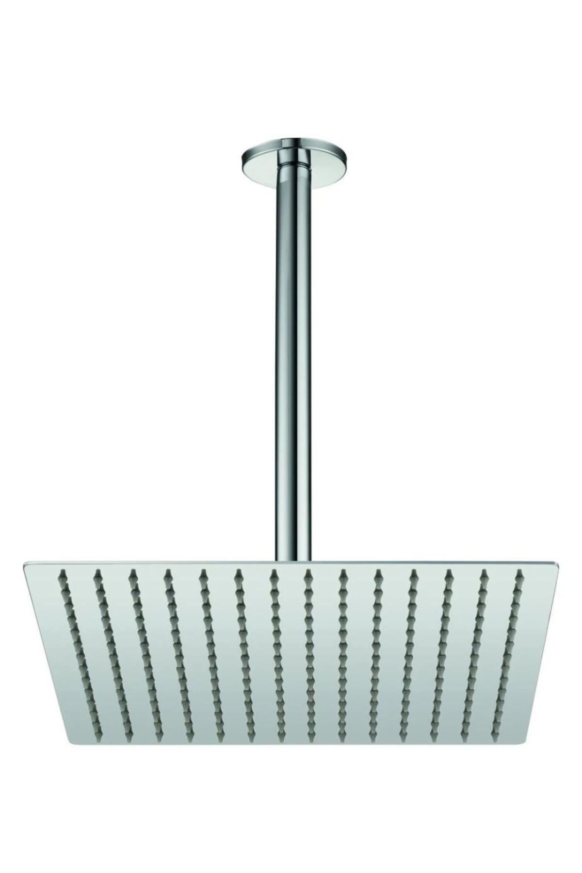 Ankastre Duş Başlığı Kare Slim Metal 30x30 Cm Ads21