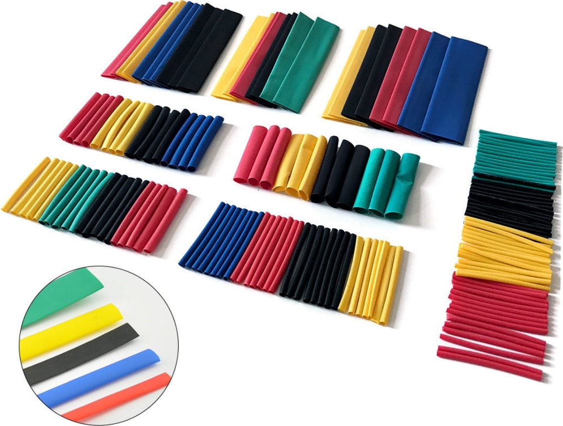 Zauss 750'LI Kutulu Heat Shrink Makaron Daralan Kablo Tamir Seti