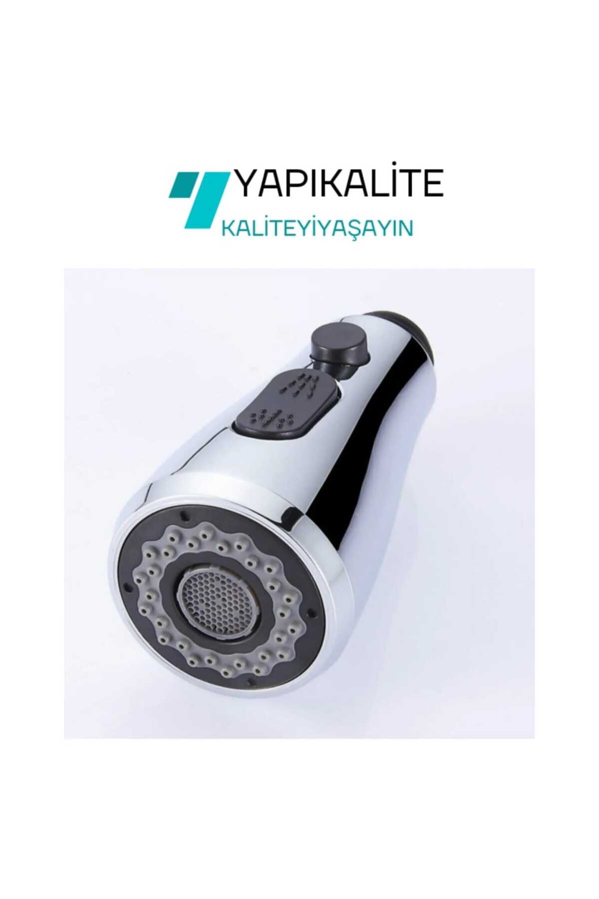 Karizma Lüx Endüstriyel Spiralli Mutfak Evye Bataryası El Duşu 3fonksiyonlu