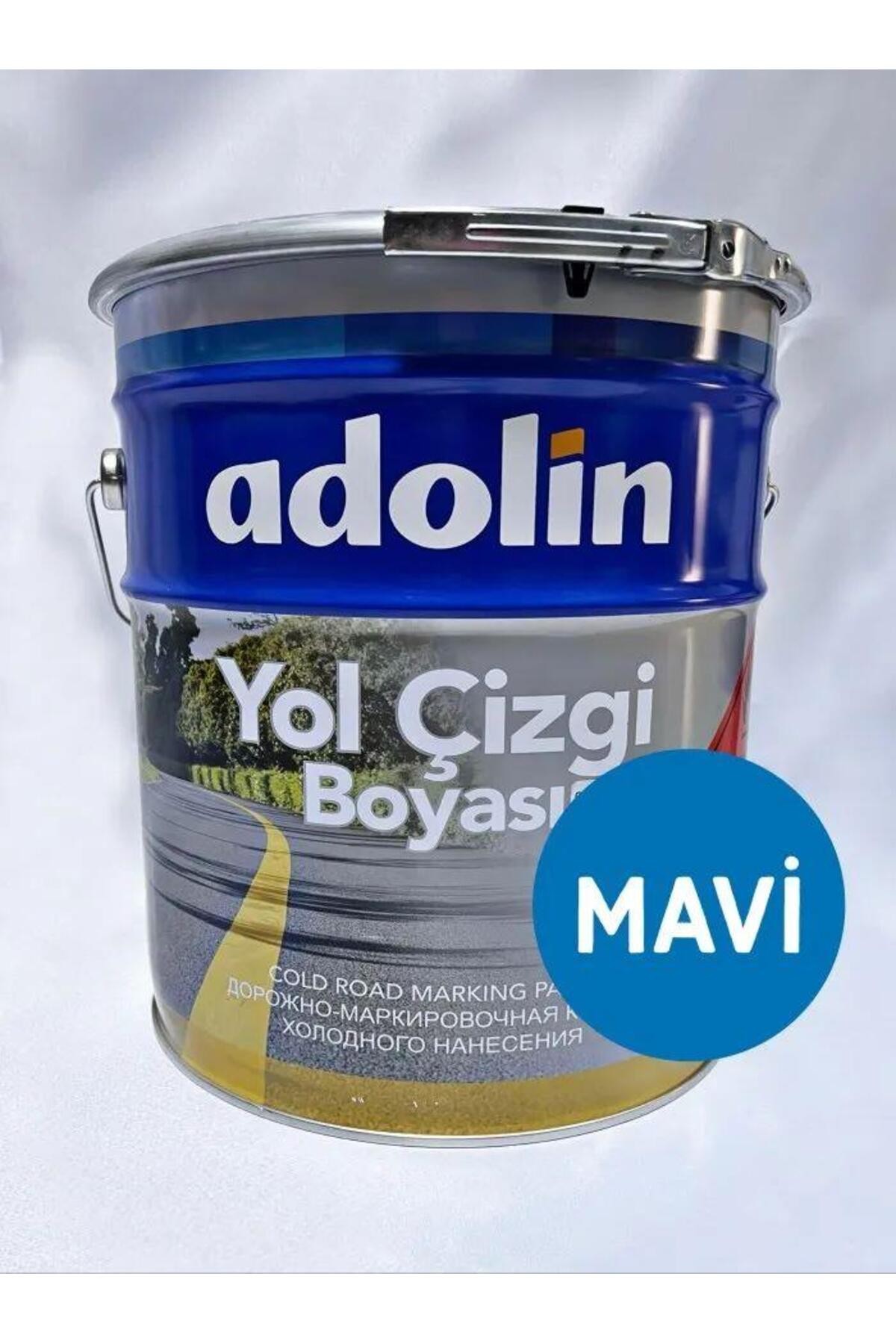 Yol Çizgi Boyası Mavi 20 kg (Ral 5015)