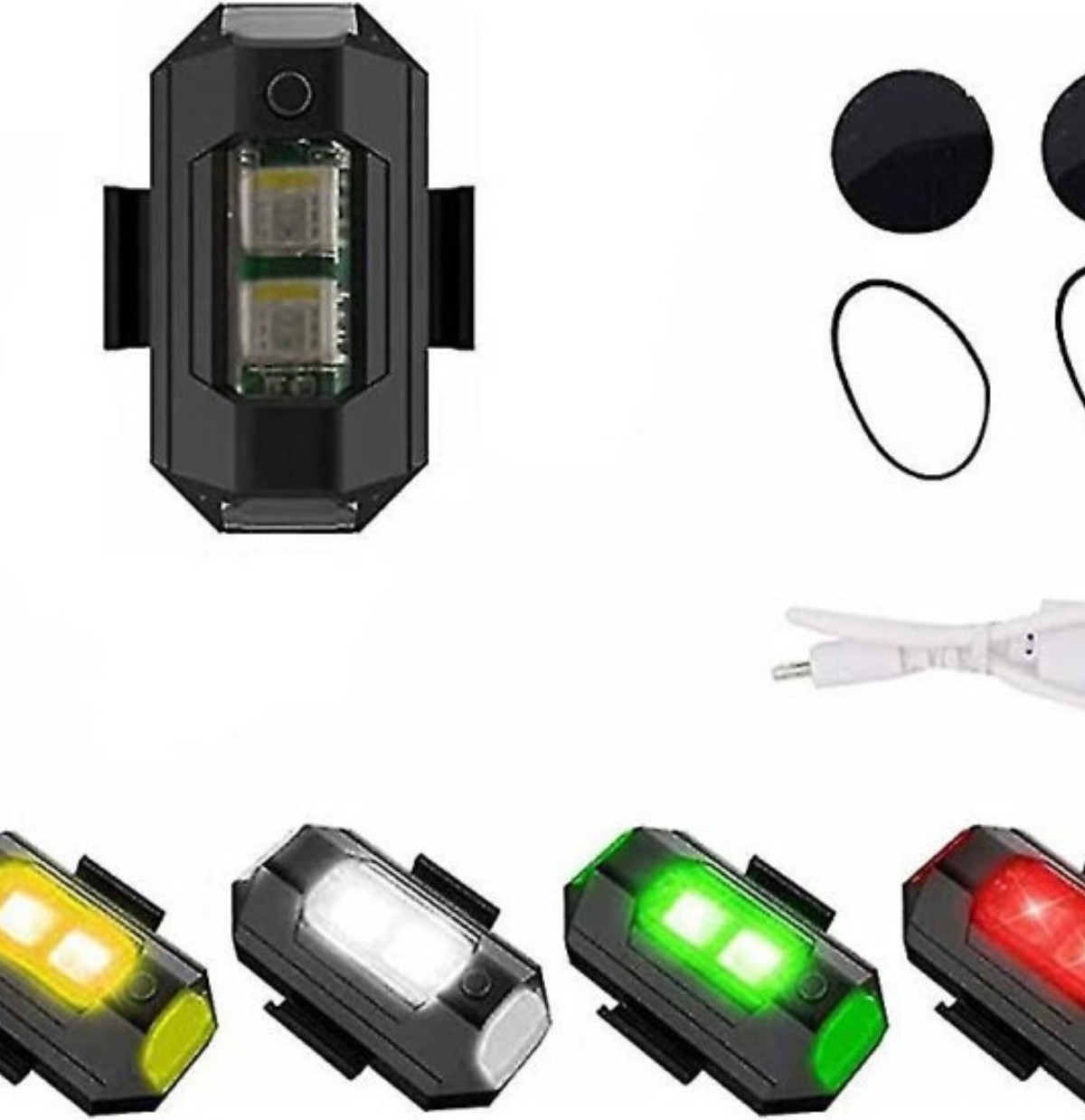 Flaşör LED Ikaz Lambası 7 Renkli