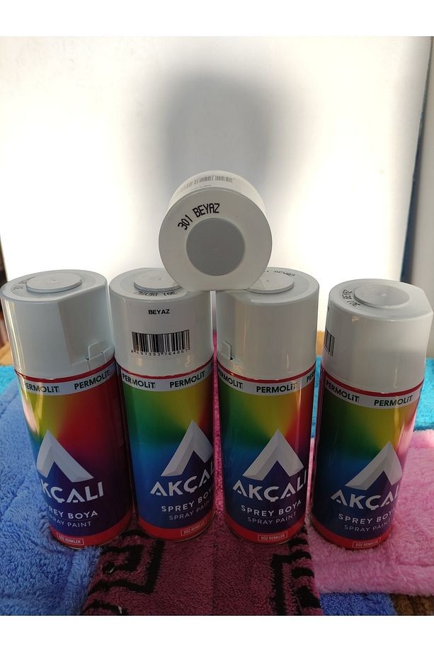 Sprey Boya 301 Beyaz Renk 400ml 1 Adet