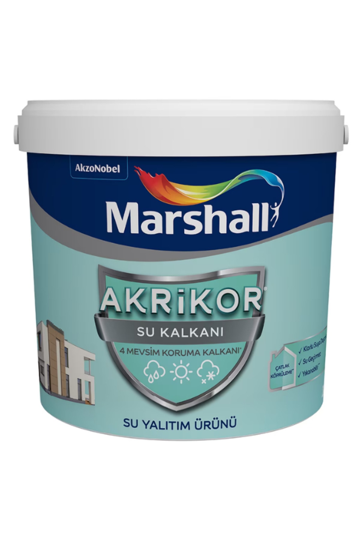 Akrikor Su Kalkanı Su Yalıtım Malzemesi Beyaz 20 Kg
