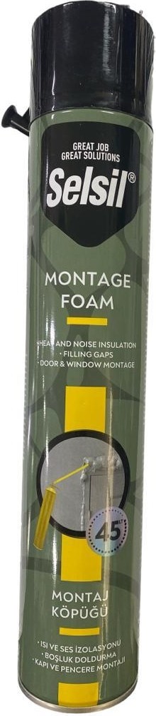 Tam Dolum Poliüratan Montaj Köpüğü 845 gr