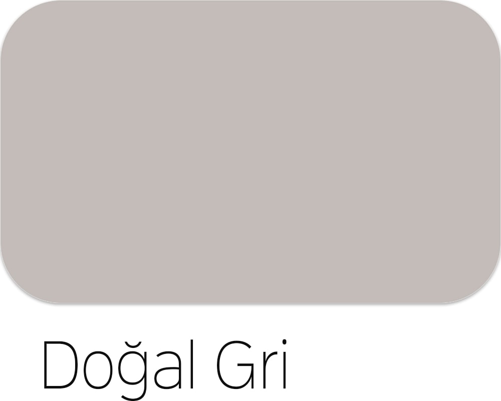 POLİSAN Popüler Plastik Iç Cephe Boya - 4002-DOĞAL Gri Cİ-6203 - 10 kg