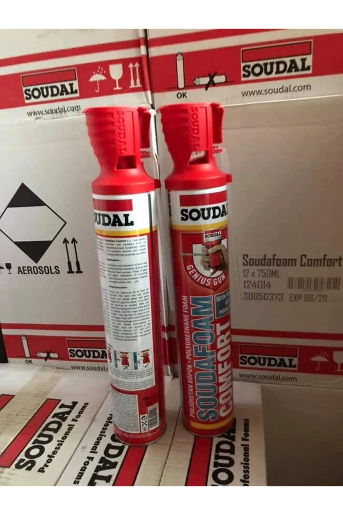 Soudafoam Comfort Köpük 750ml Koli -12 Adet-