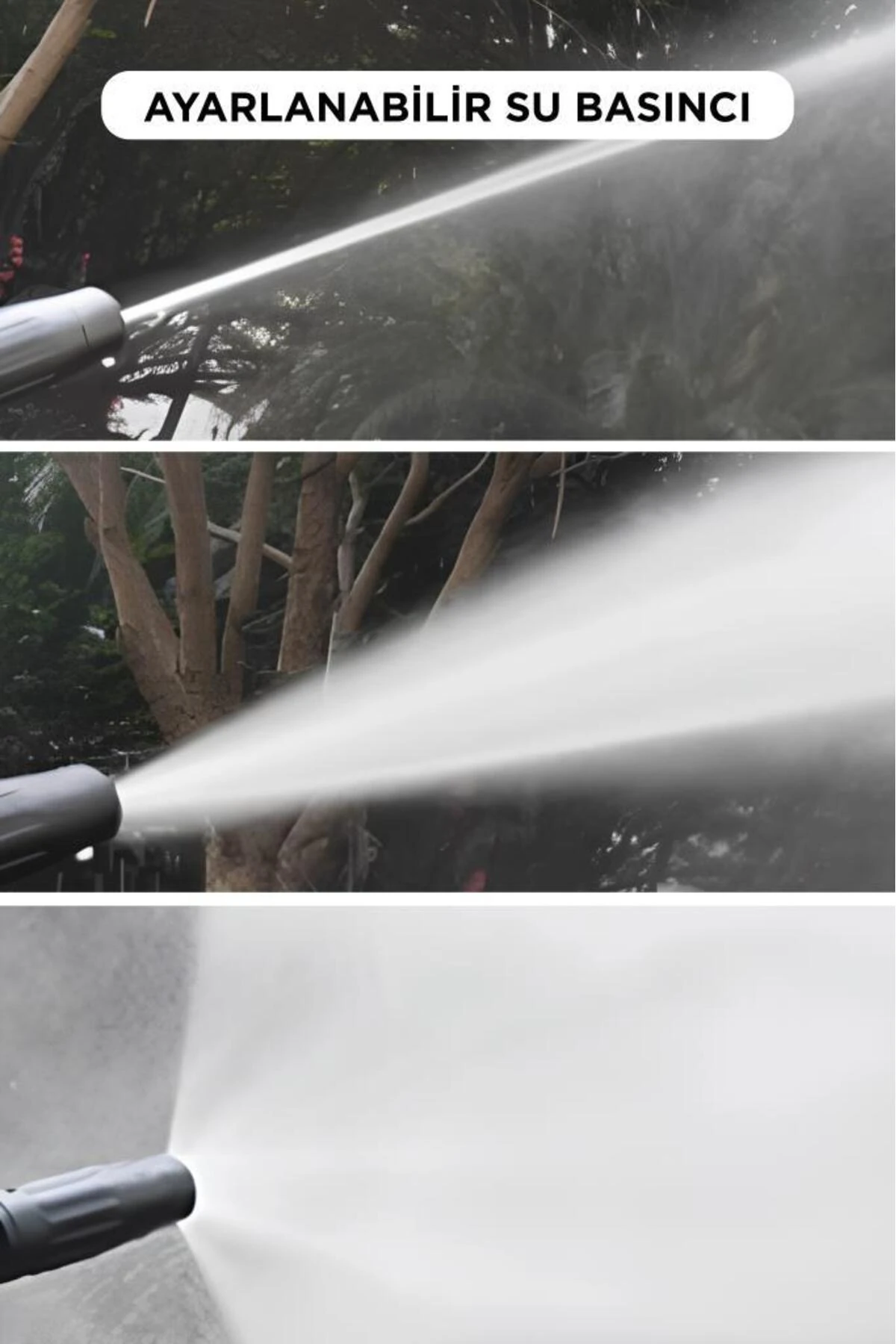 HPC-01 Kırmızı Yüksek Basınçlı Oto, Halı, Bahçe Temizleme ve Yıkama Makinesi – 2000W, 150 Bar