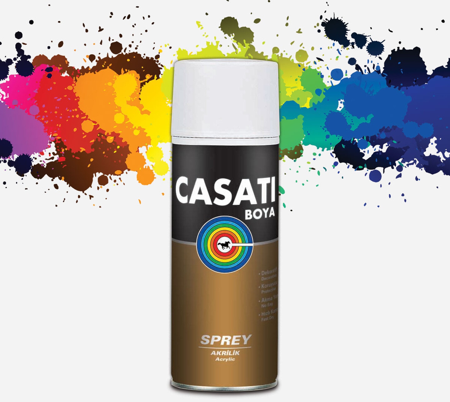 CASATİ Sprey Düz Beyaz