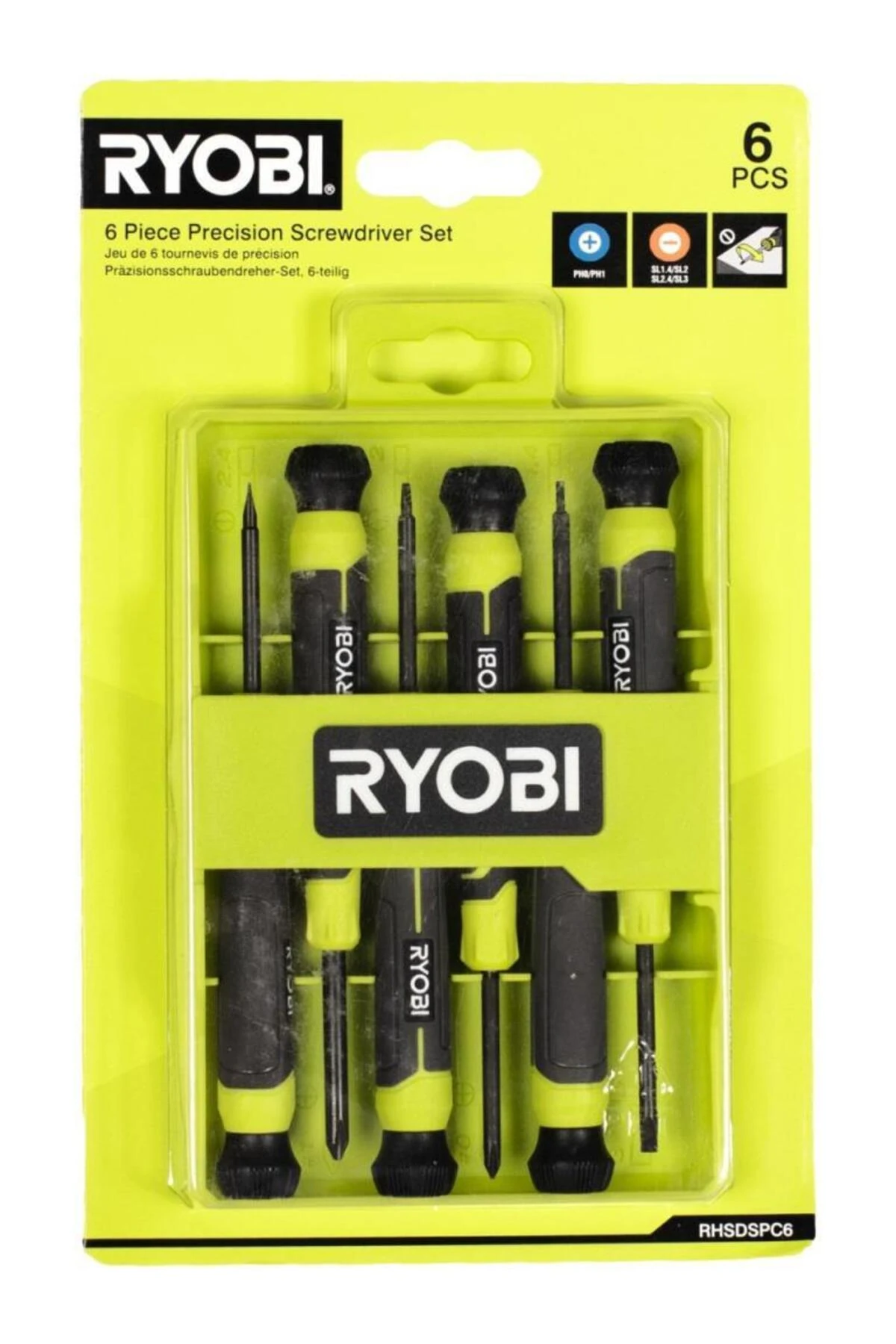 RHSDSPC6 Saatçi Tornavida Seti 6 Parça