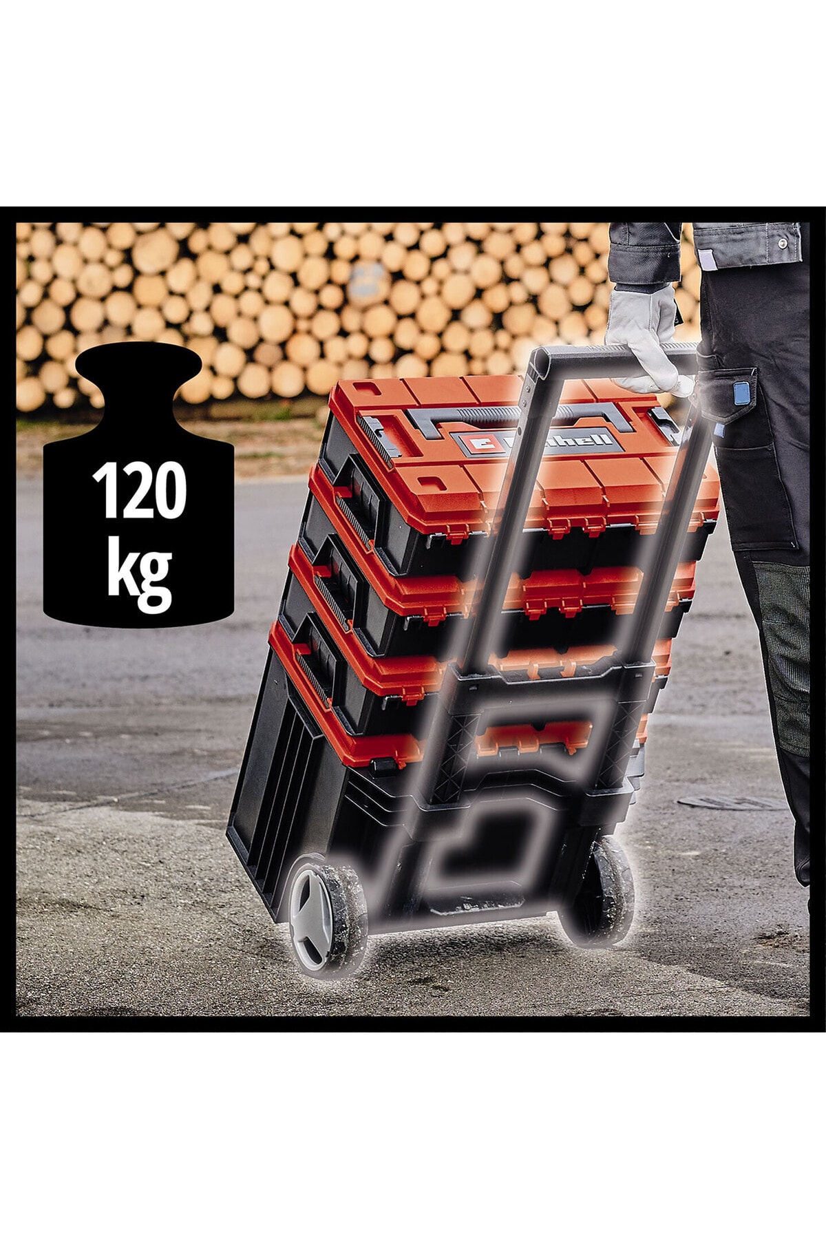 E-case L Tekerlekli Taşıma Ve Saklama Çantası - 4540031