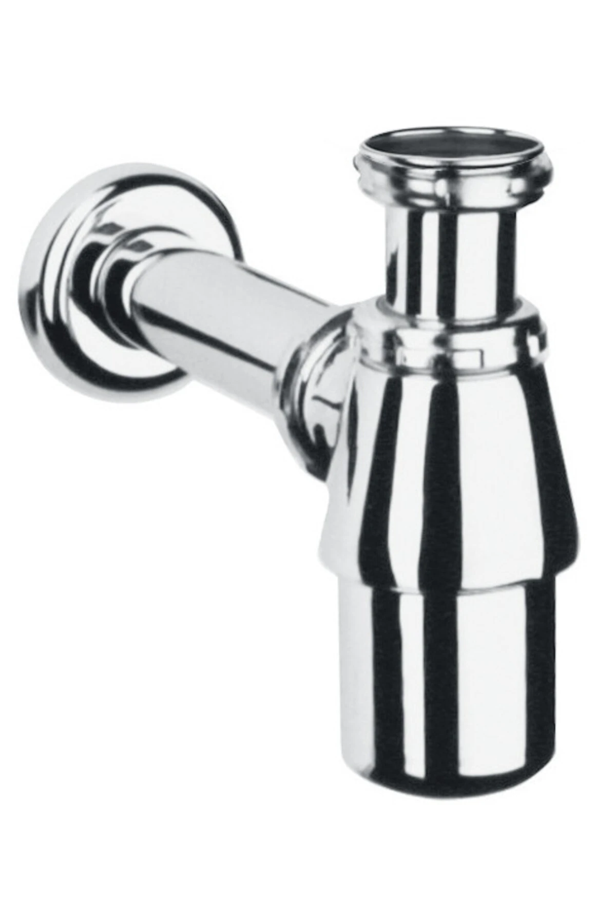 A45122 Lavabo / Eviye Sifonu, T Tipi, Krom