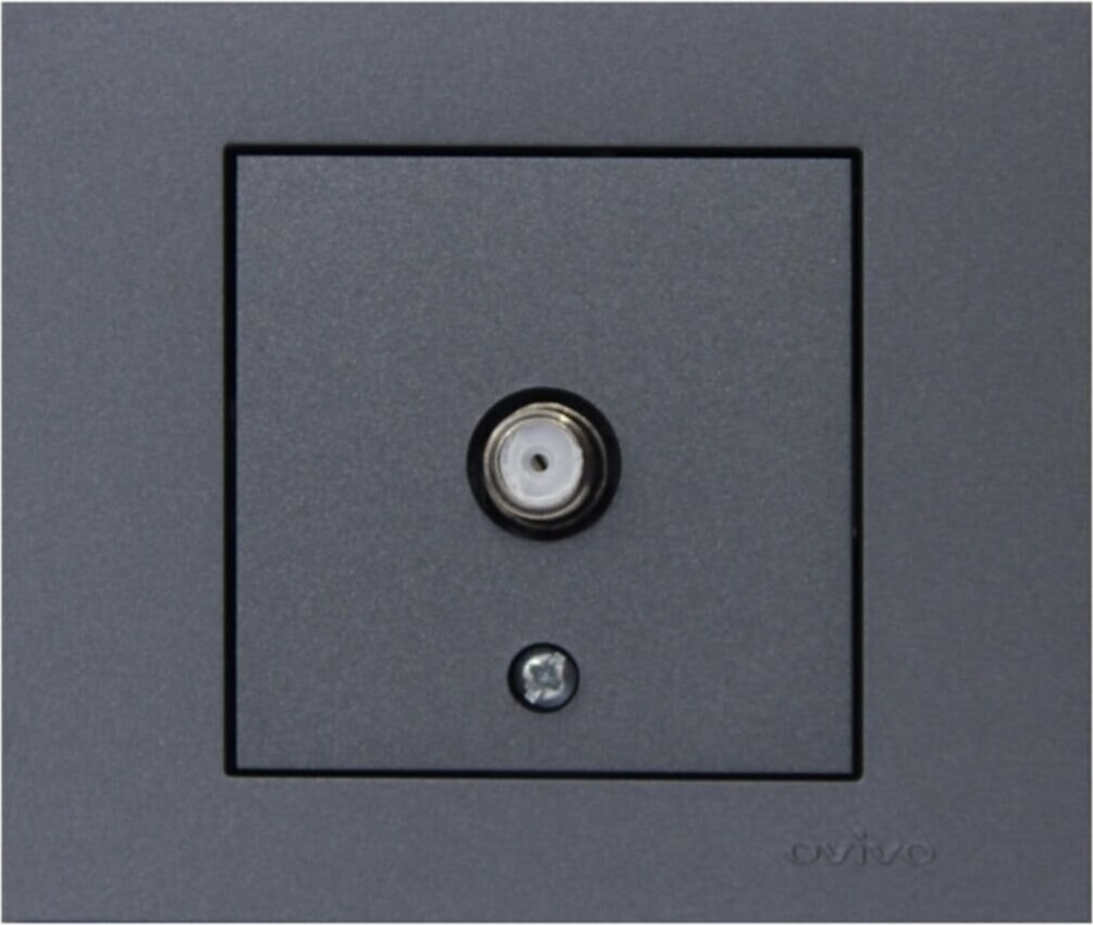 Grano Füme Uydu F Konnektör Tv Prizi