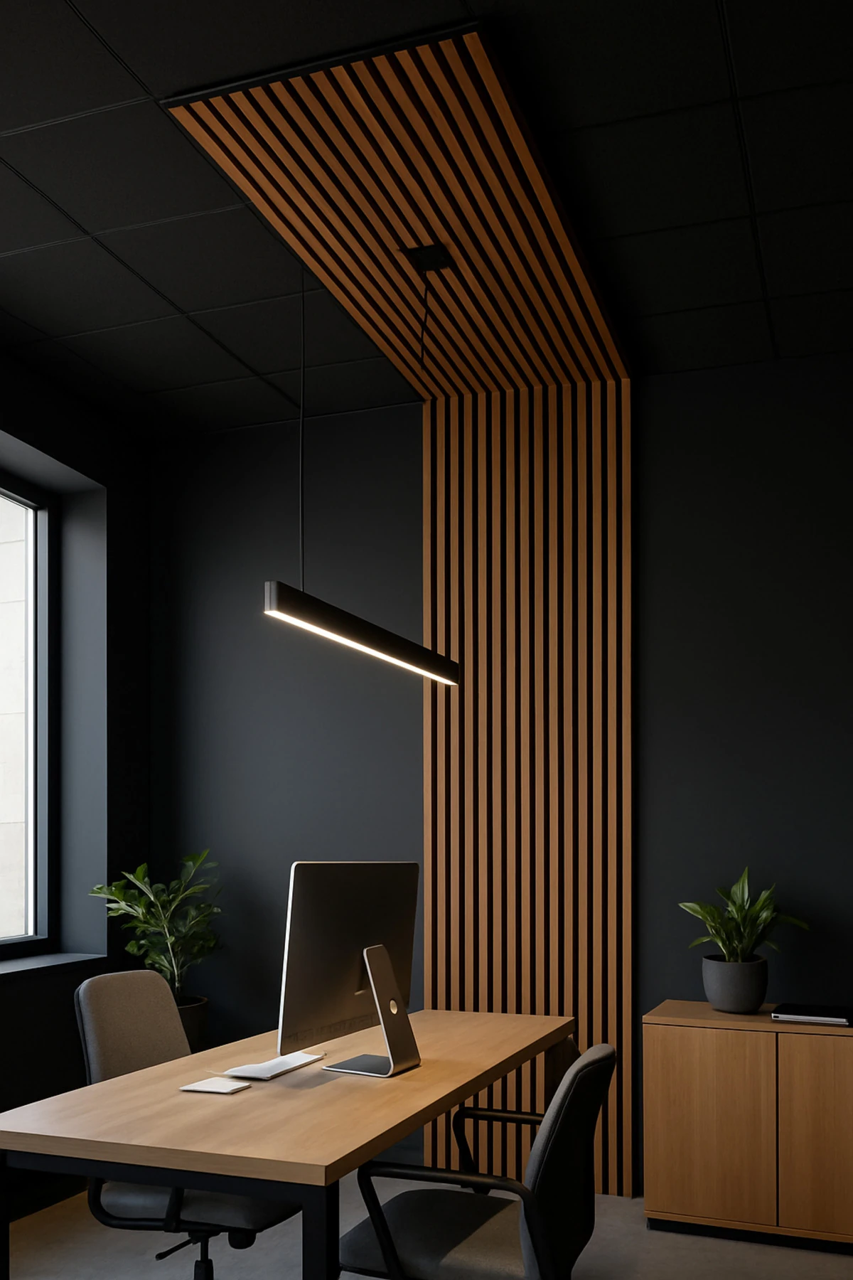 Safir Kendinden Yapışkanlı Duvar Çıta – 12 Adet | 120 cm Uzunluk | 18 mm Kalınlık Dekoratif Panel