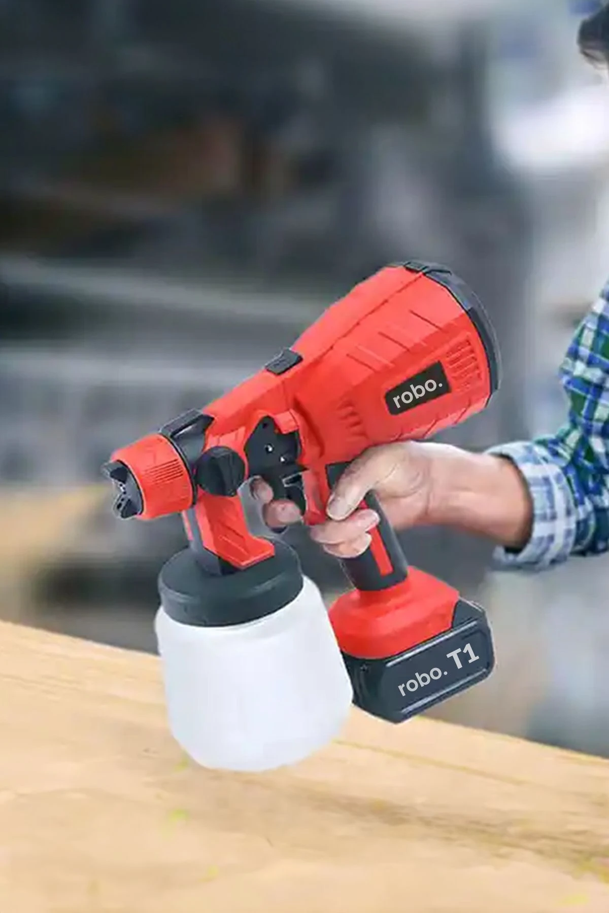 Şarjlı Boya Makinesi