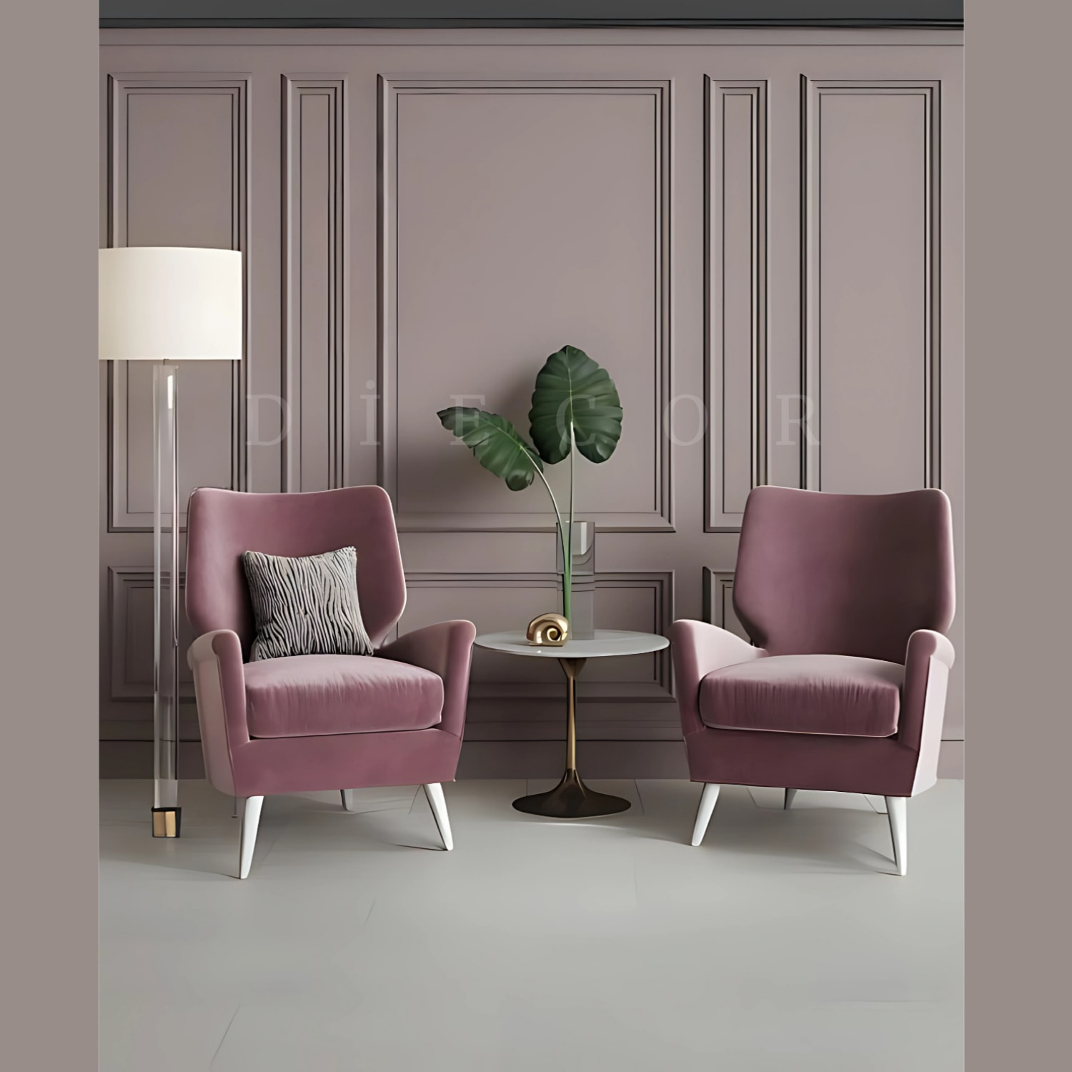 Dekoratif Boyanabilir 25 Adet 6 cm Eğimli Polistren Duvar Çıtası