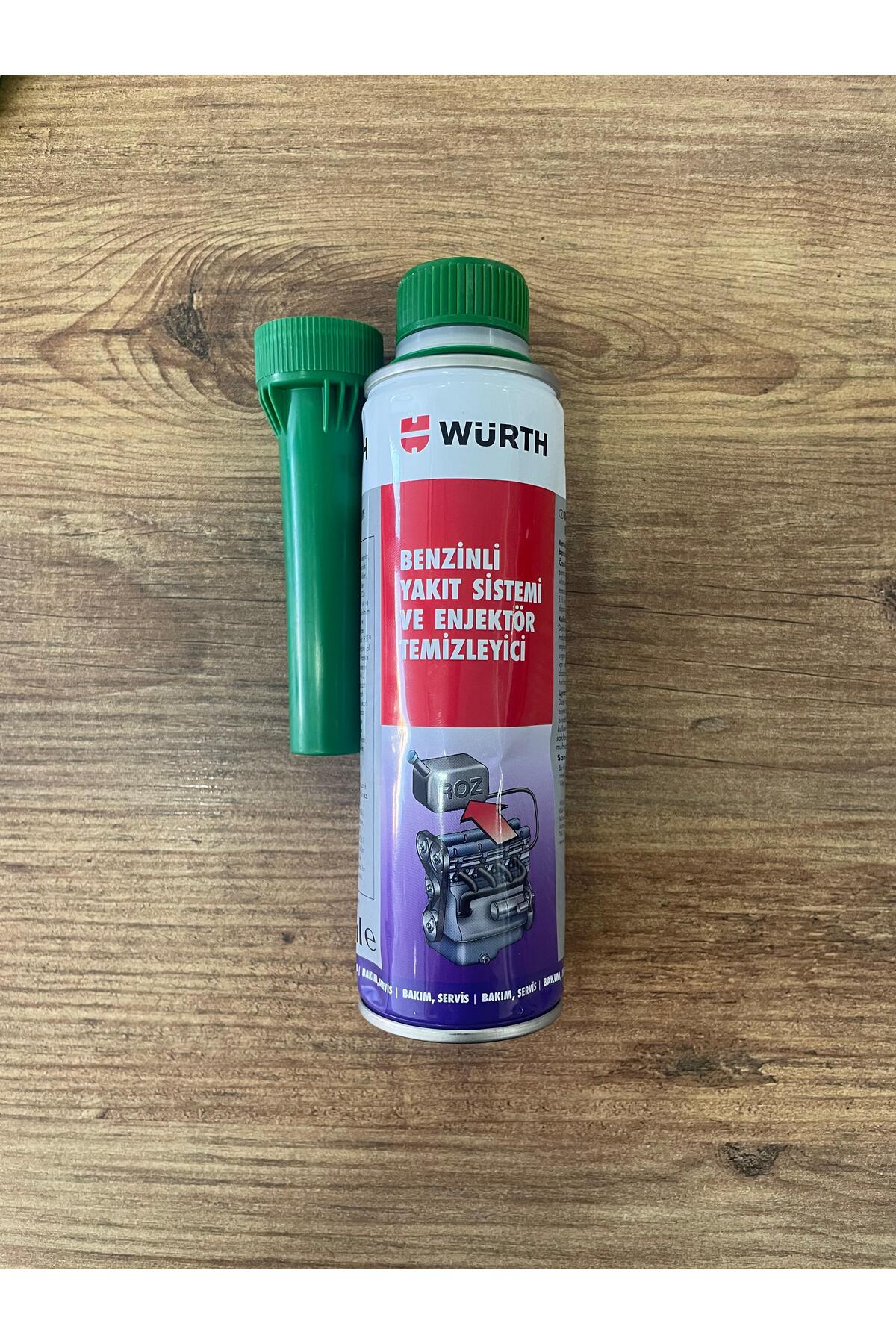 WÜRTH BENZİNLİ YAKIT SİSTEMİ VE ENJEKTÖR TEMİZLEYİCİ