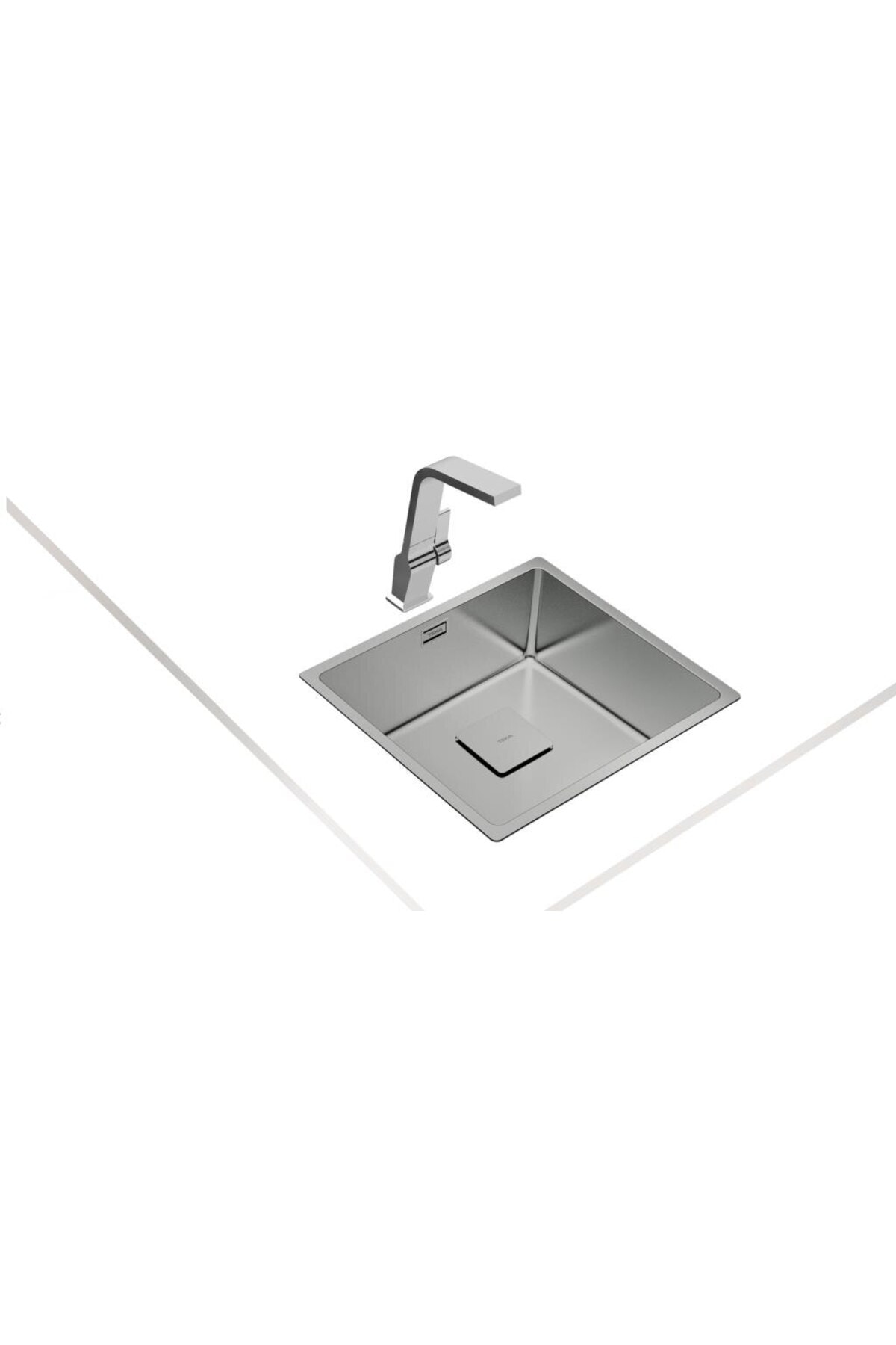 Flexlınea 45.40 Tezgahaltı Paslanmaz Çelik Mutfak Evyesi