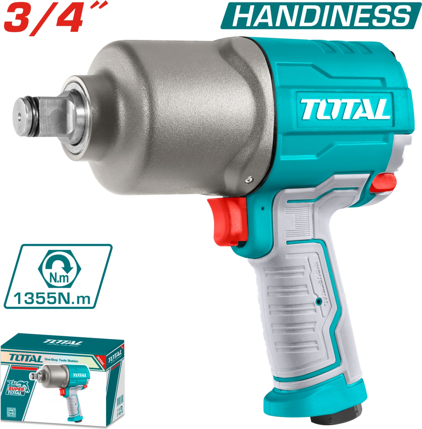 Havalı Somun Sökme 3/4''