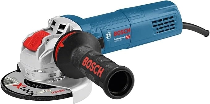 BOSCH Gwx 9 115 S X-Lock Özellikli Devir Ayarlı Avuç Taşlama 900 Watt 06017B1000