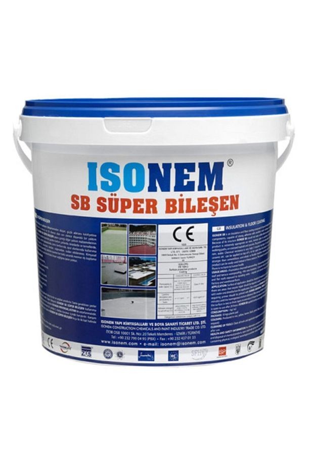 Sb Süper Bileşen Su Yalıtımı 18 Kg - Kırmızı