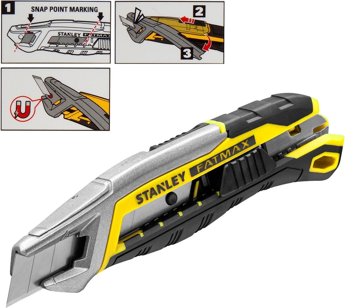 FMHT10594-0 Fatmax Hızlı Bıçak Kırmalı Maket Bıçağı 18 mm