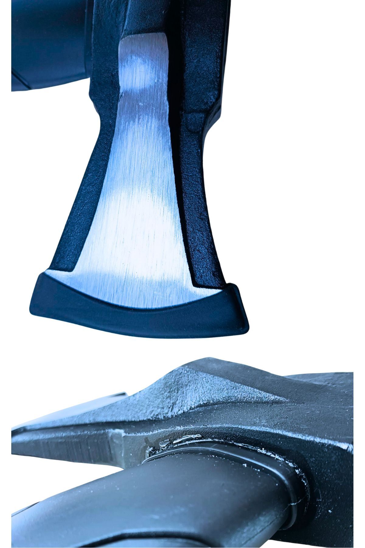 Fiber Plastik Saplı Balta Odun Yarma Baltası 2kg (80 CM TOPLAM UZUNLUK)