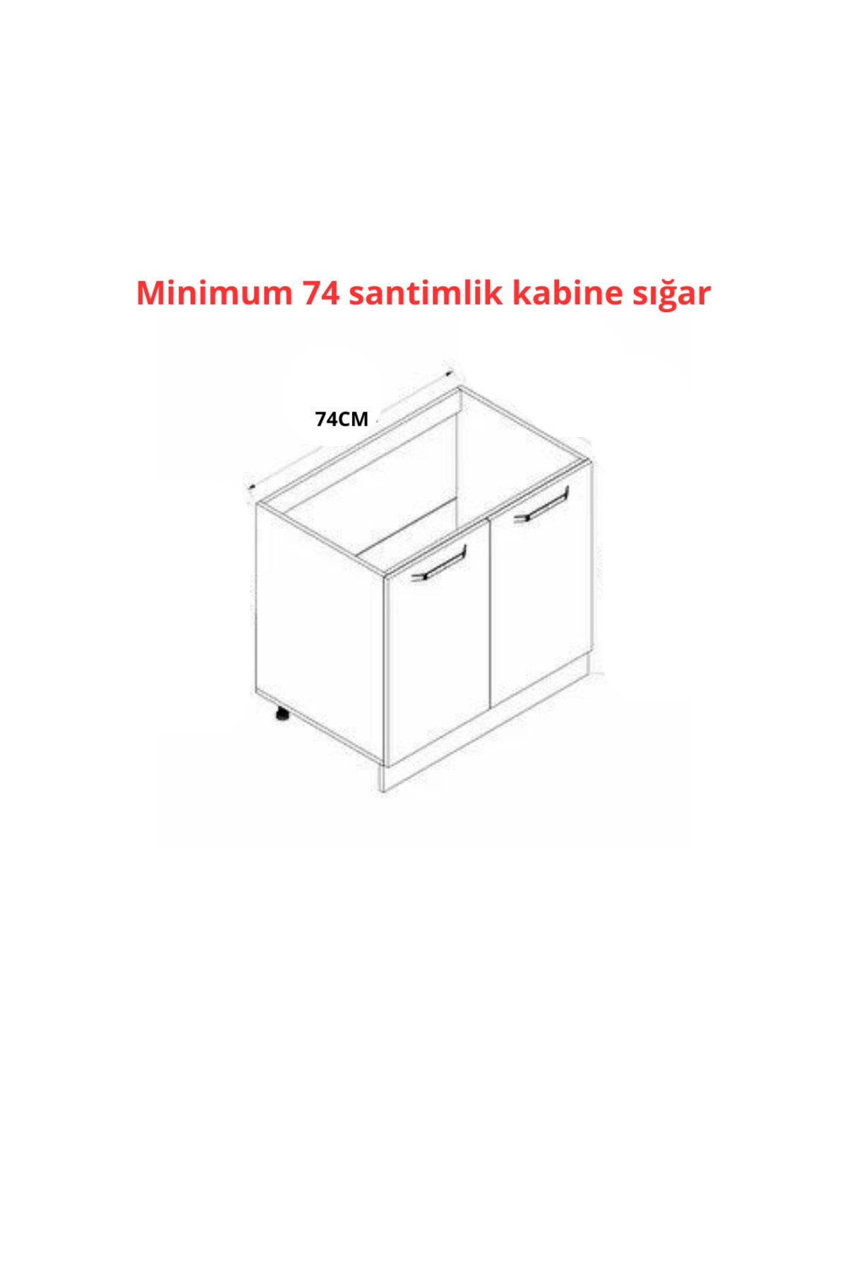 Granit Evye Beyaz Tek Gözlü Mutfak Evyesi 77 X 45 Cm