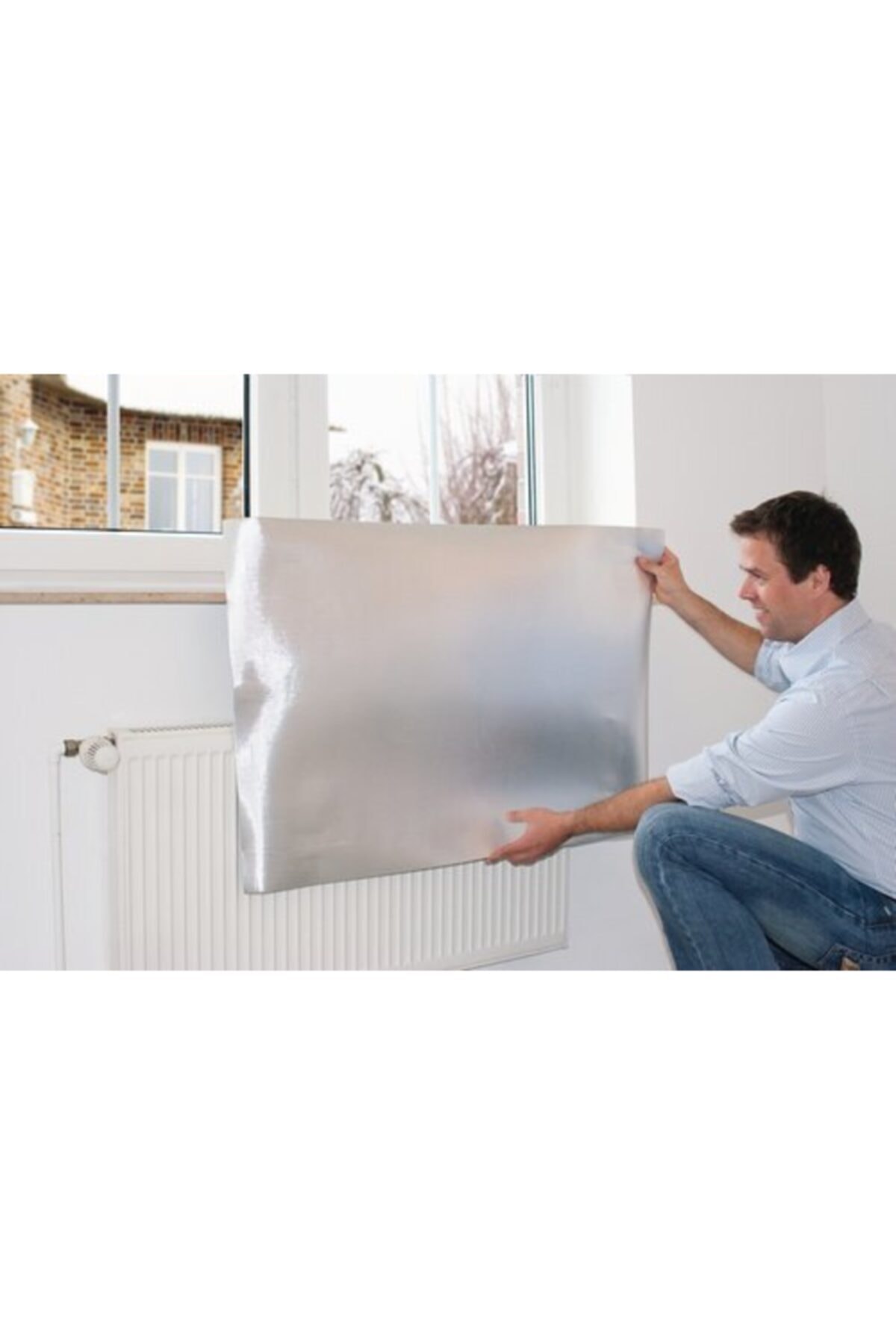 10mm Kalınlık Ile Radyatör Petek Arkası Kalorifer Petek Arkalığı Isı Yalıtım Sıcaklık Koruyucu Levha