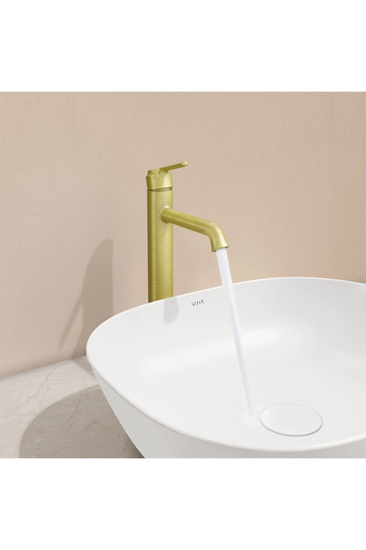 Origin Classic A4288225 Çanak Lavabo Bataryası, Fırçalı Altın