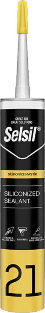 Silikonize Mastik Siyah