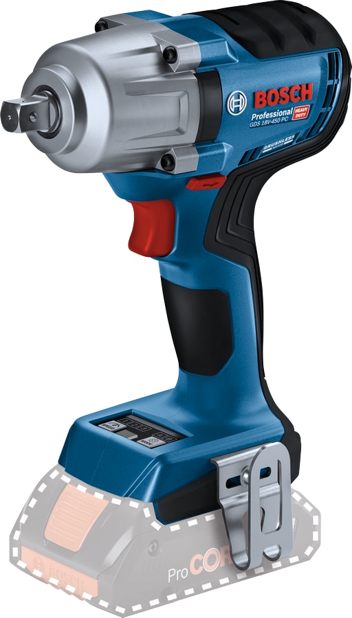 BOSCH Gds 18 V-450 Pc Şarjlı Somun Sıkma Sökme Makinası 450 Nm 18 Volt (Akü ve Şarj Aleti Hariç)