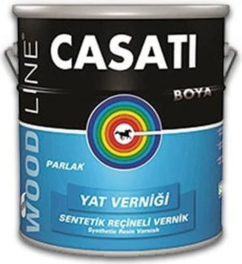 çınar ticaret casati woodline yat verniği şeffaf 0,75 litre