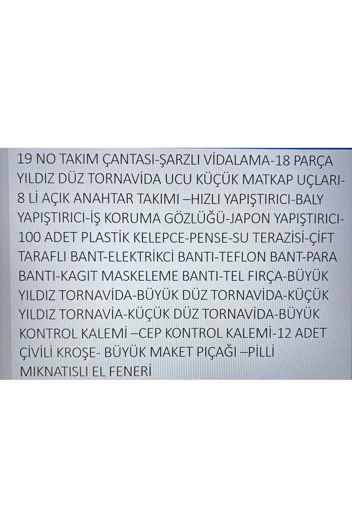 454 PARÇA DOLU TAKIM ÇANTASI AVADANLIK TAMİR SETİ