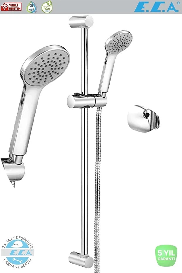 E.c.a Spylos Banyo Duş Başlık Seti Hareketli Banyo Üst Takım 102146071