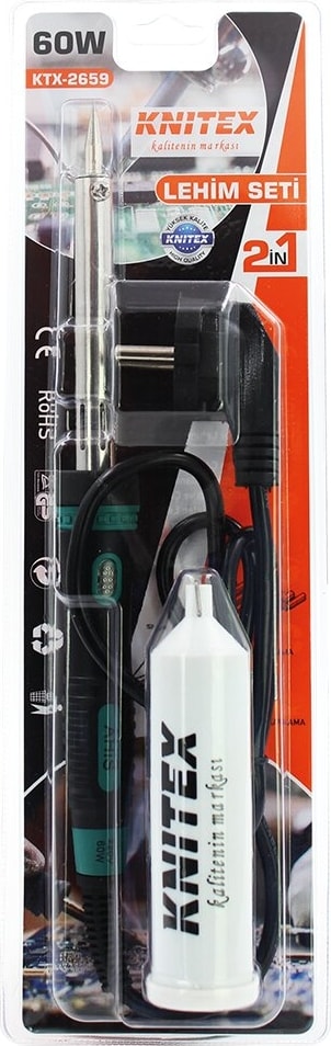 2ın1 Kalem Havya Lehim Set 60W
