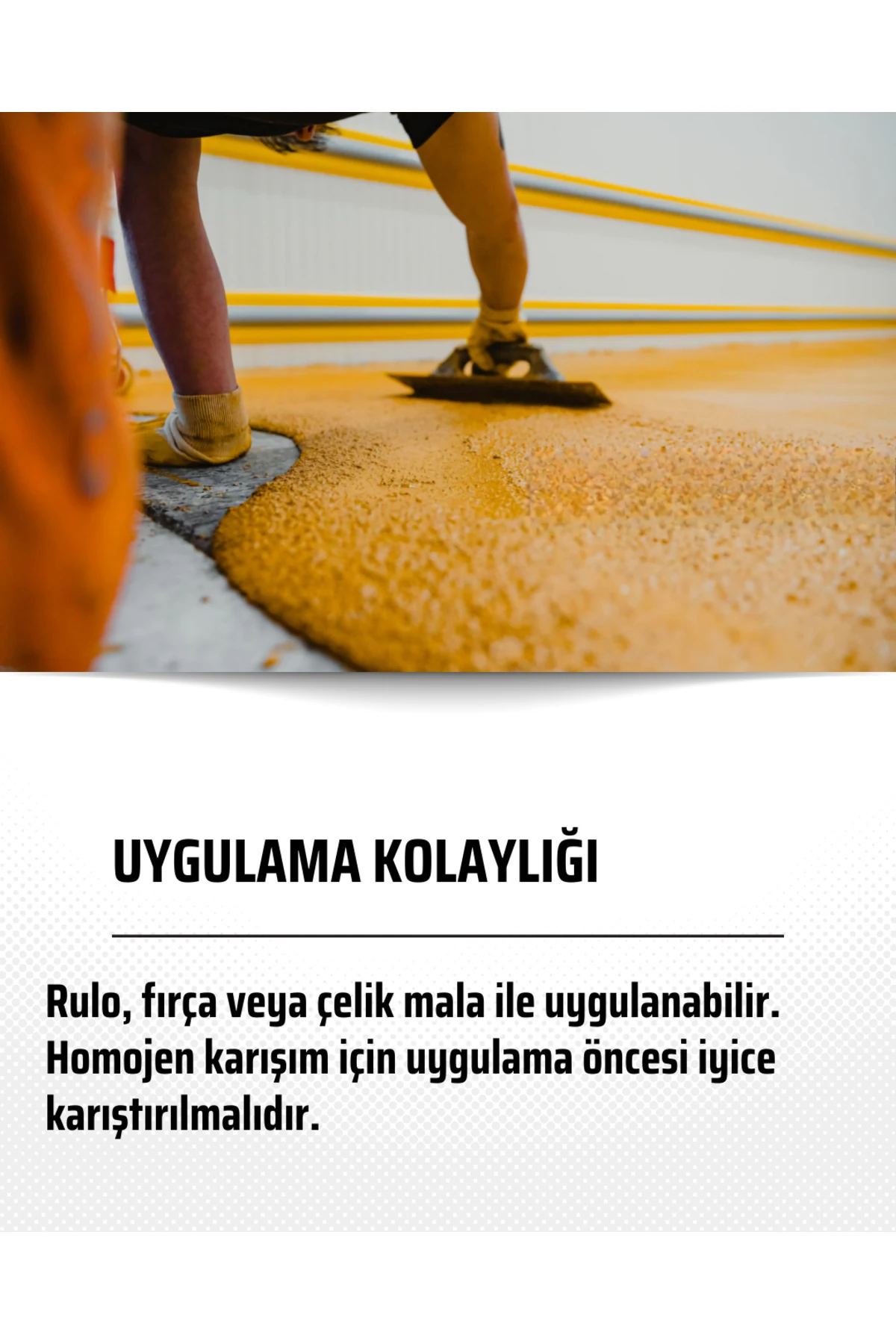 Kaydırmaz Pürüzlü Merdiven Ve Zemin Boyası - Ral: 7035