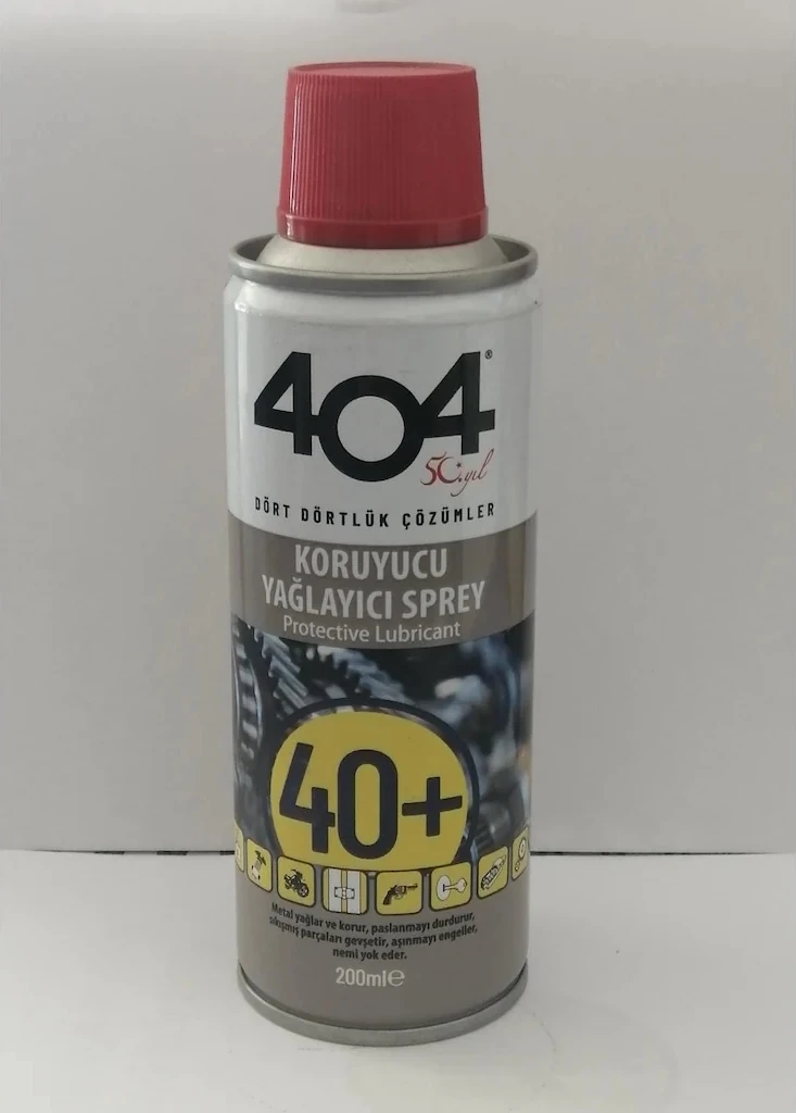 Koruyucu Yağlayıcı Sprey 200 ml 40+