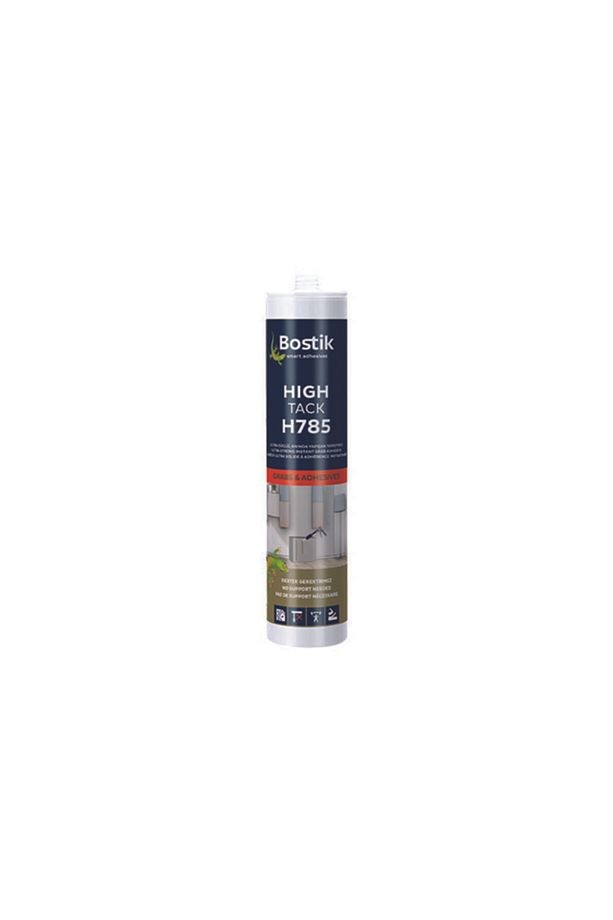Ultra Güçlü Anında Yapışan Korniş Montaj Silikonu High Tack H785 290 ml