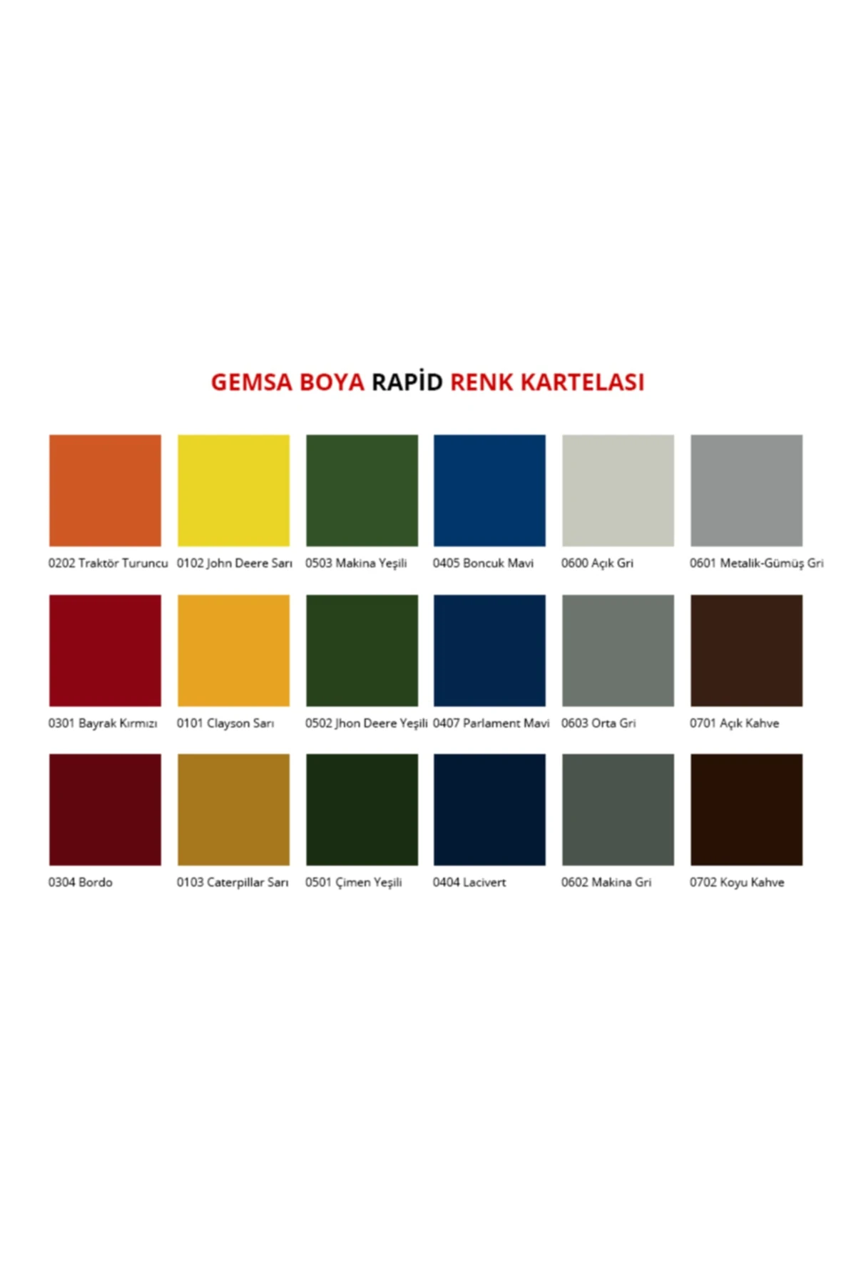 Gemsa Fiore Rapid Hıght Gloss Endüstriyel Boya 15 kg Beyaz