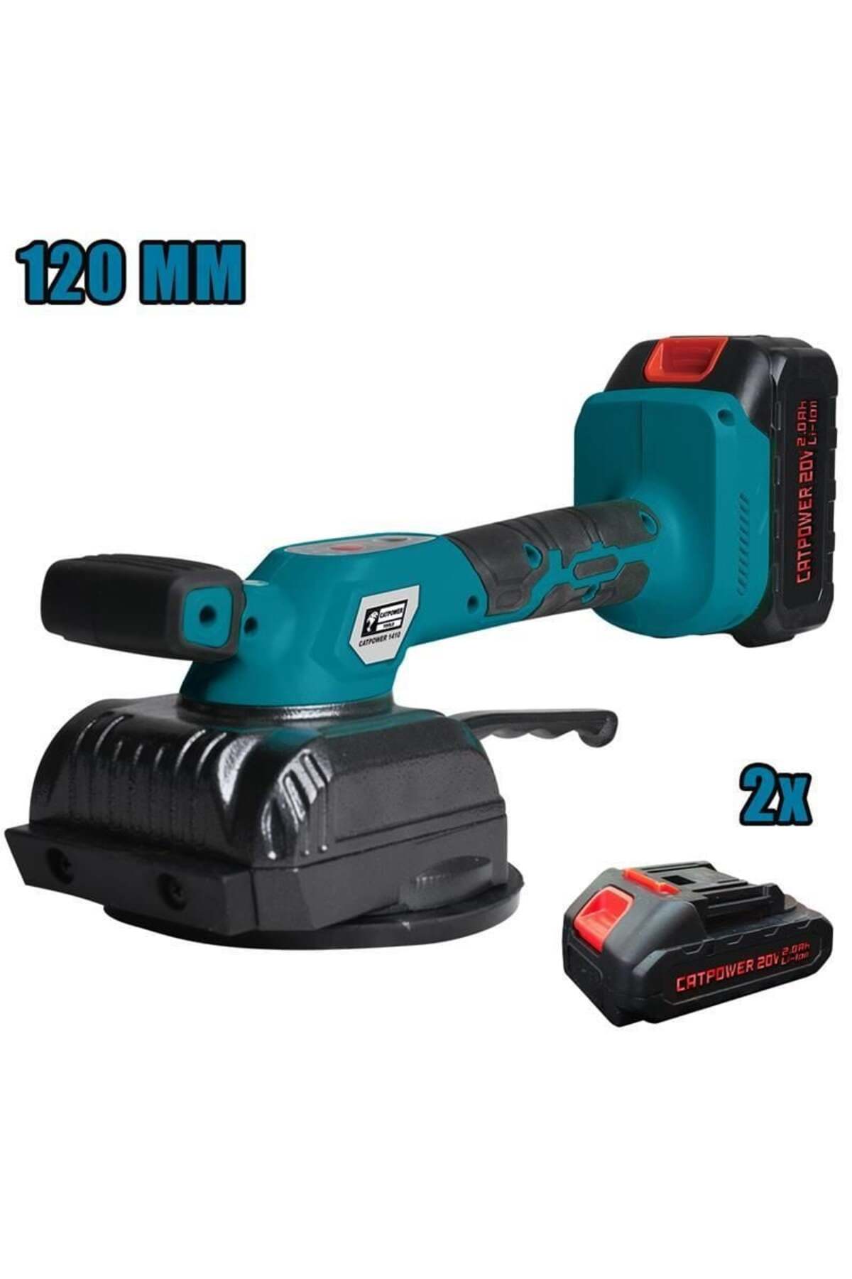 Cat Power 1410 Akülü Fayans Titreşim Makinası 20 Volt