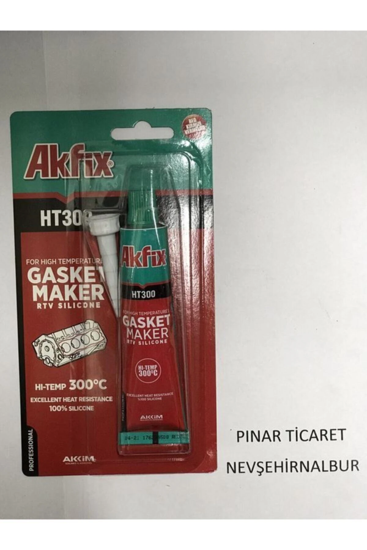 Kırmızı Renk Isıya Dayanıklı Silikon 50 ml