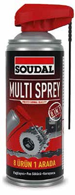 Soudal Kobra Başlıklı Multi Sprey