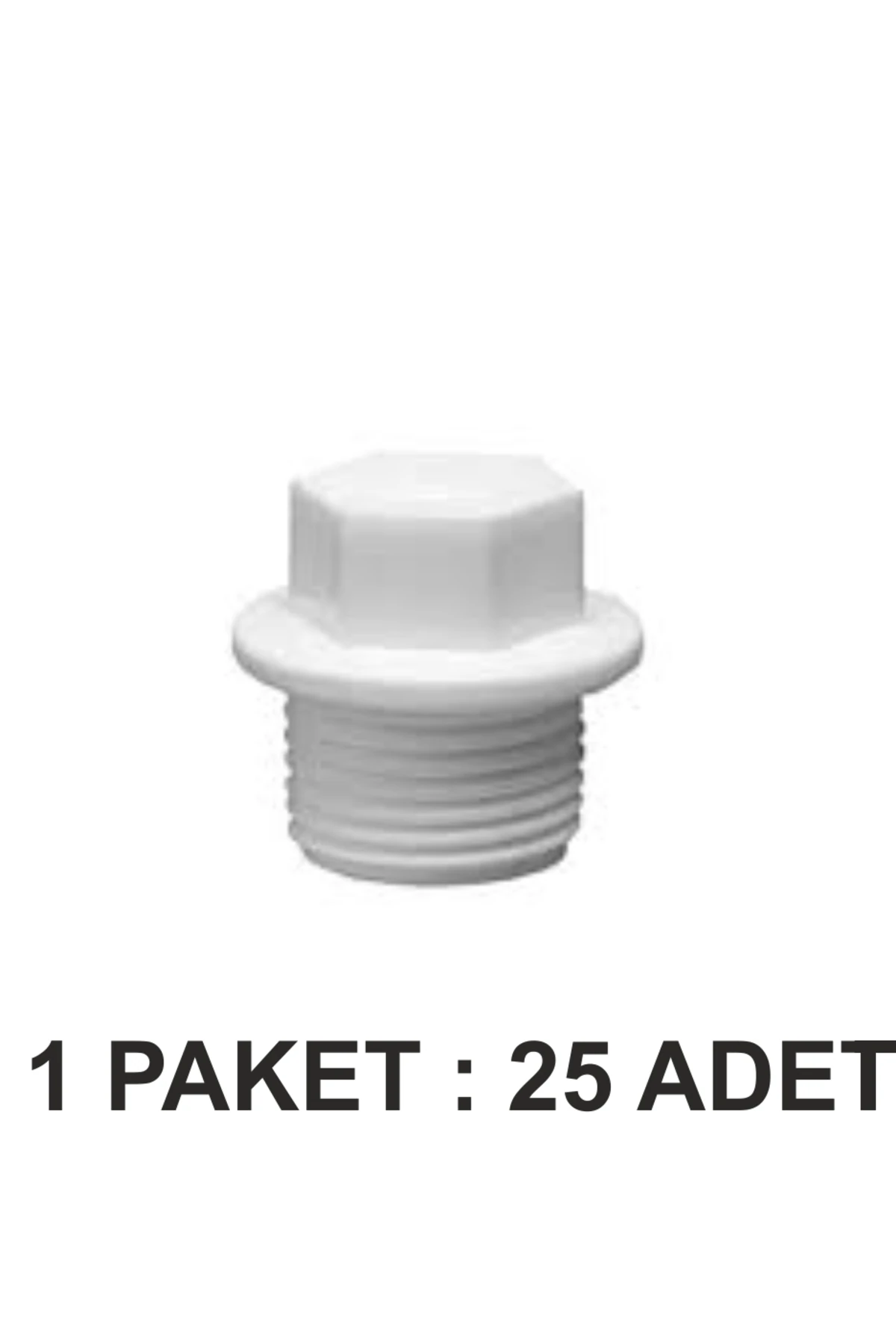 PPRC KÖR TAPA DN 32 PAKET 25 Lİ