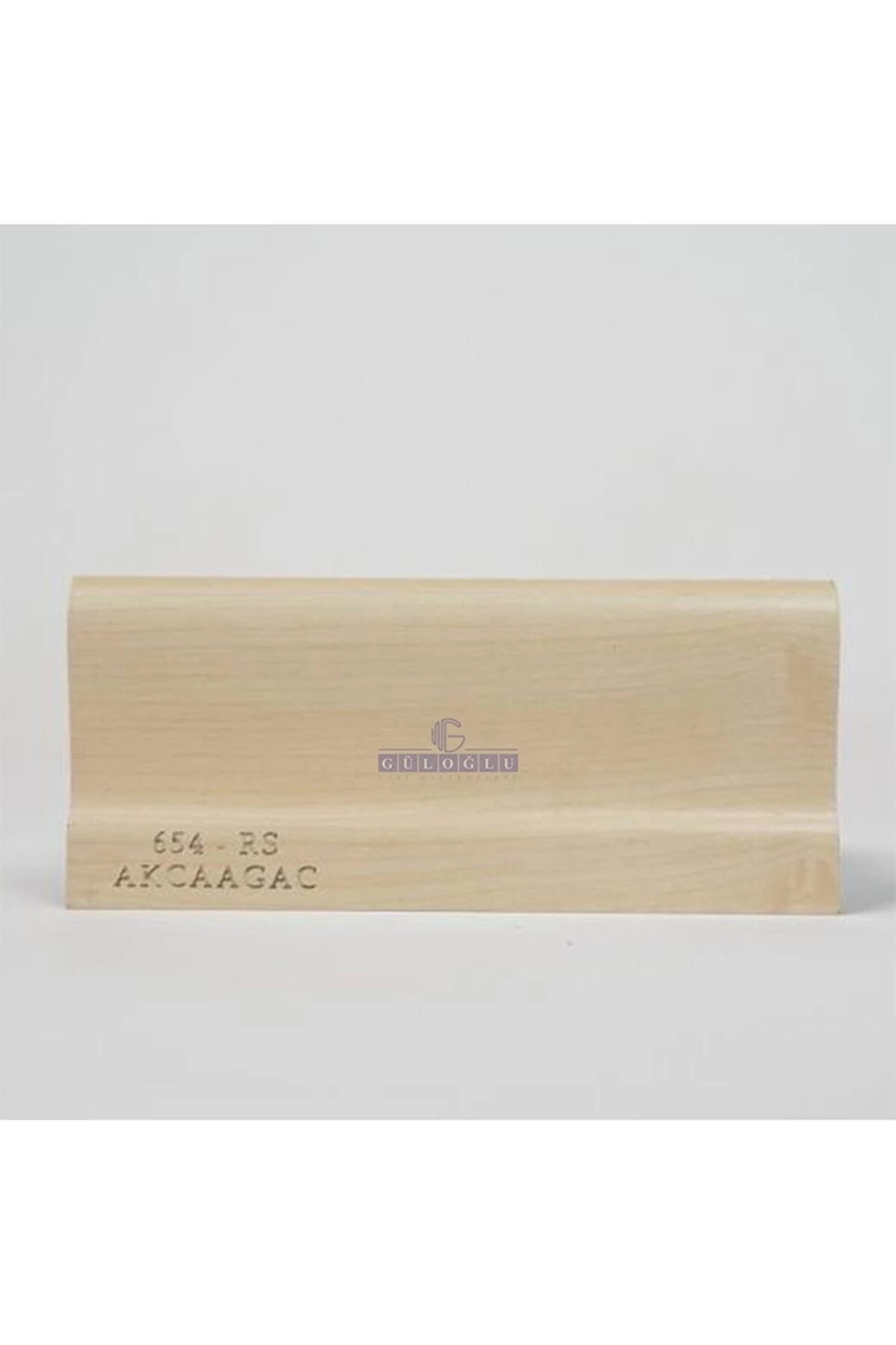 6 Cm Süpürgelik Akça Ağaç (1.25 MT - 2 BOY)