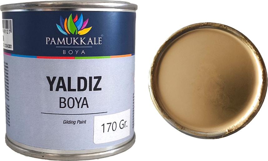 Solvent Bazlı Altın Yaldız Boya 170 Gr.