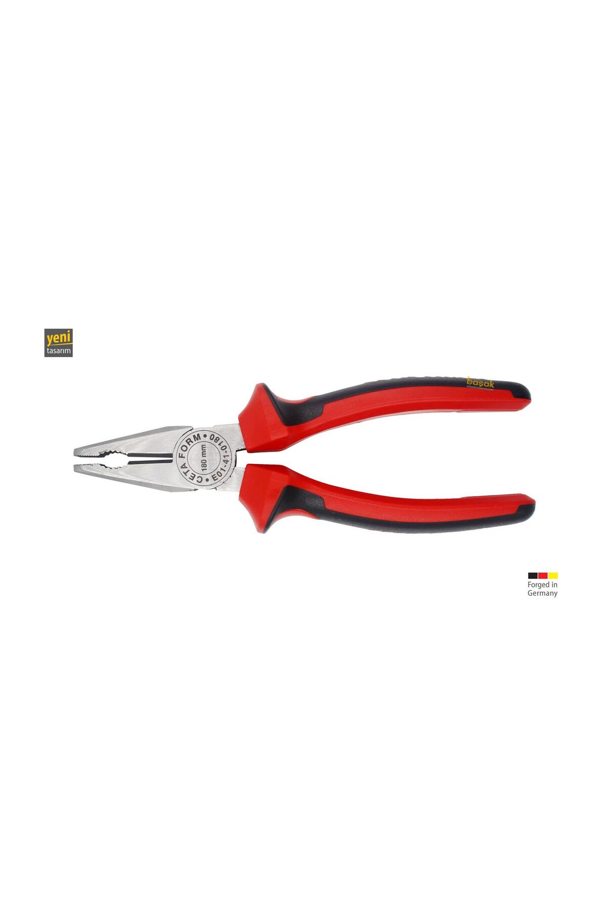 180 Mm Kombine Pense Polisajlı-duotec Sap E01-41-0180