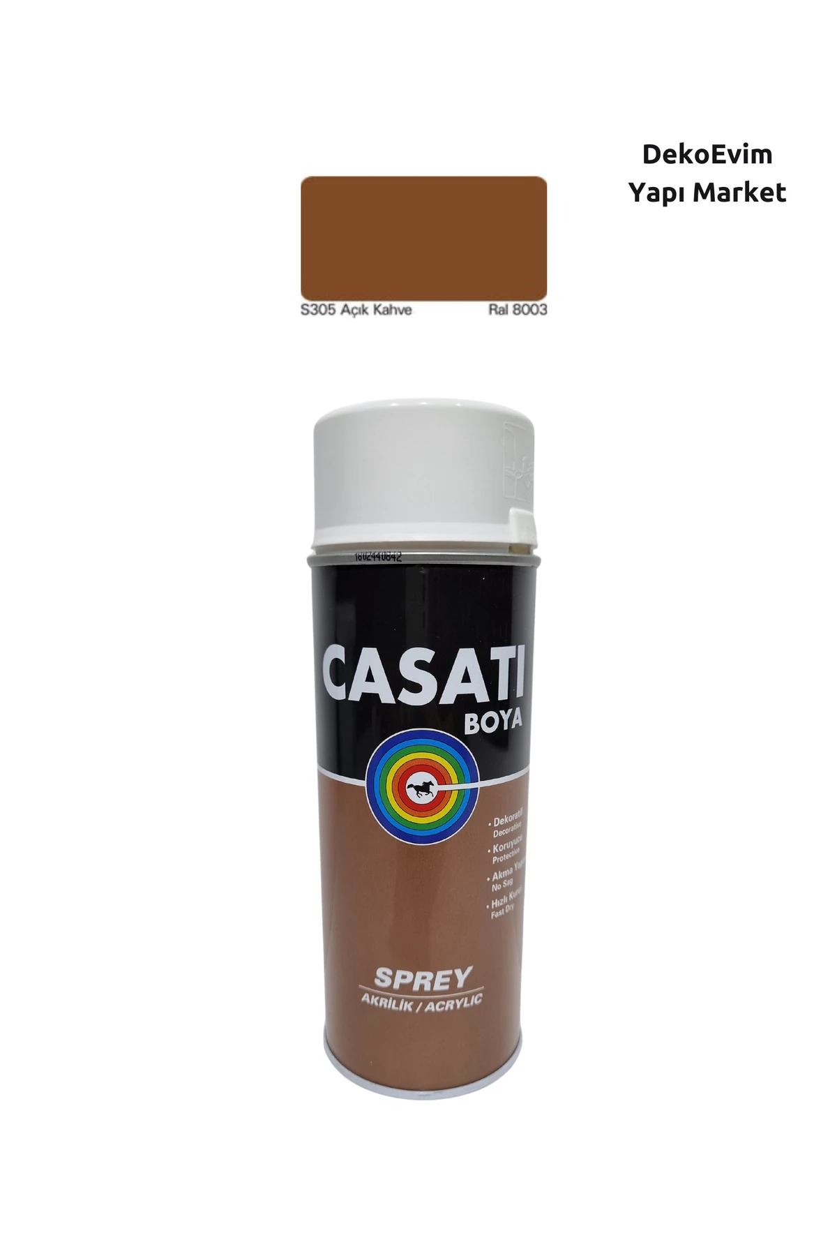 Sprey Boya S305 Açık Kahve 400 Ml.