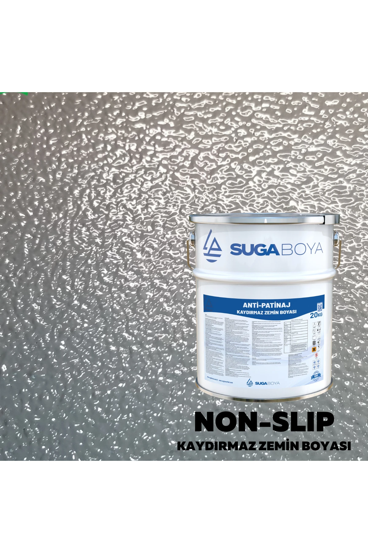 Anti-patinaj Kaydırmaz Zemin Boyası 20 Kg